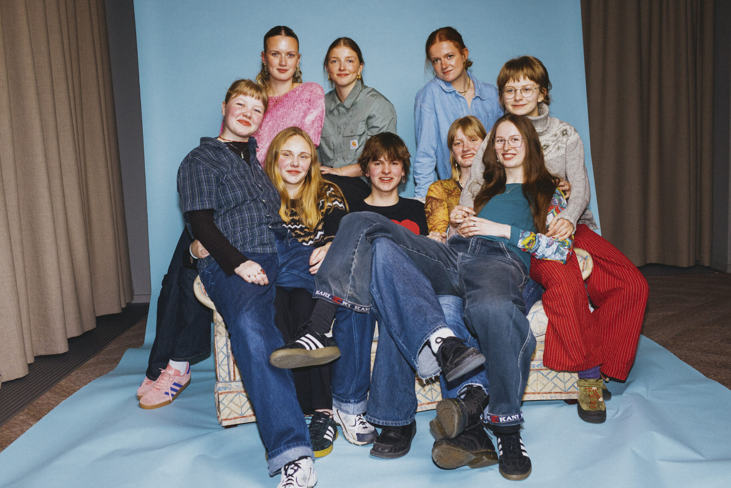 Gruppebillede af Mindhelpers ungepanel