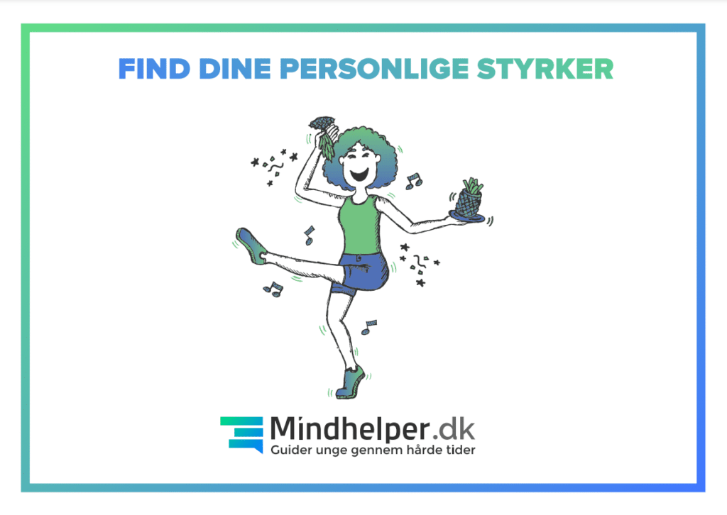 Billede af forsiden fra vores undervisningsmateriale om styrker.