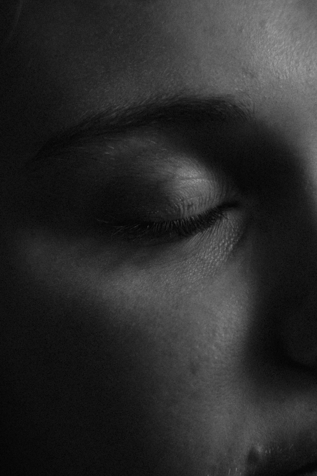 Dikte med lukkede øjne